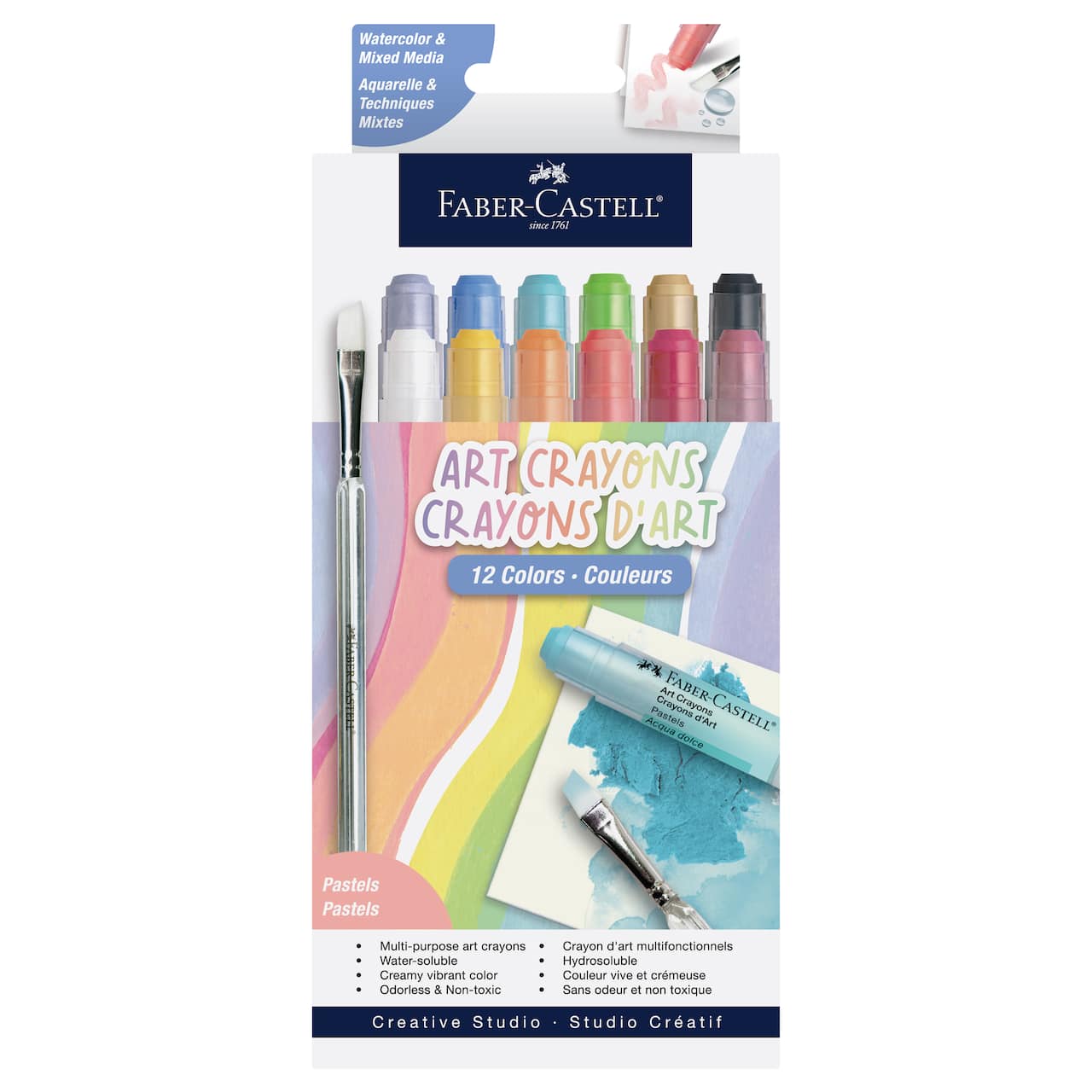 Faber-Castell® Watercolour & Mixed Media Art Crayon Set